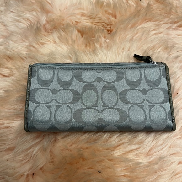 Coach Gray Wallet - Picture 2 of 5